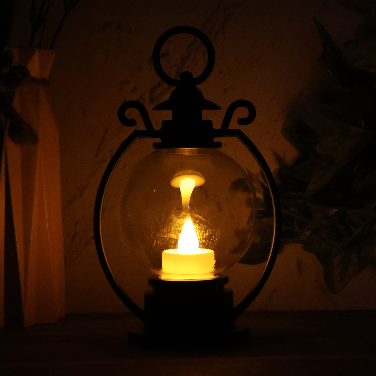Led Storm Lantern Decorative Light (1 Pc)