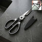 3 In 1 Multi-function Scissor Multipurpose Kitchen Scissors Steel Blades (1 Pc)