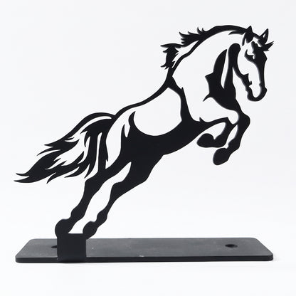 Premium Metal Horse Sculpture Table Dcor (1 Pc)